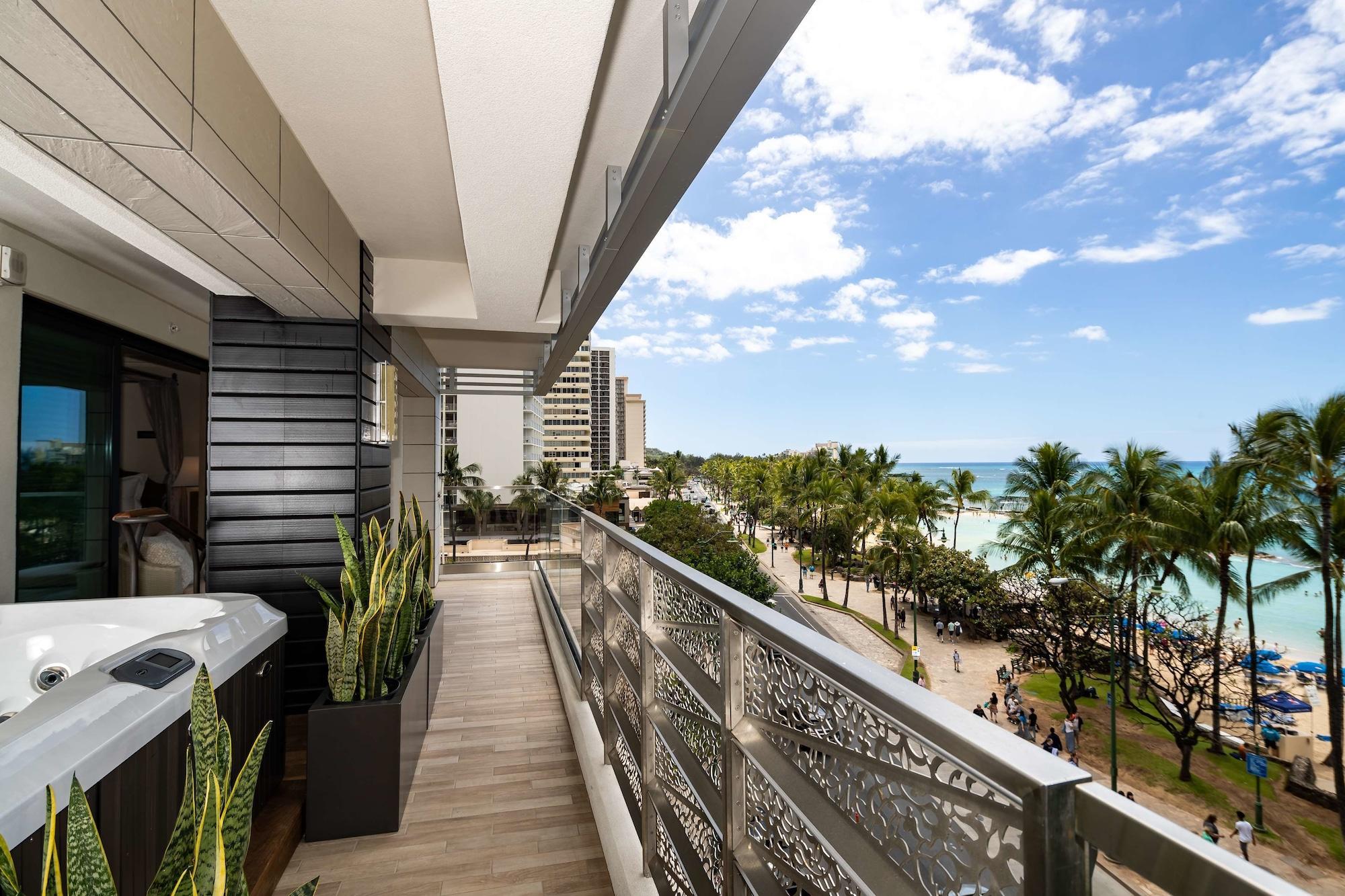 Aston Waikiki Beachside Hotel Eksteriør billede